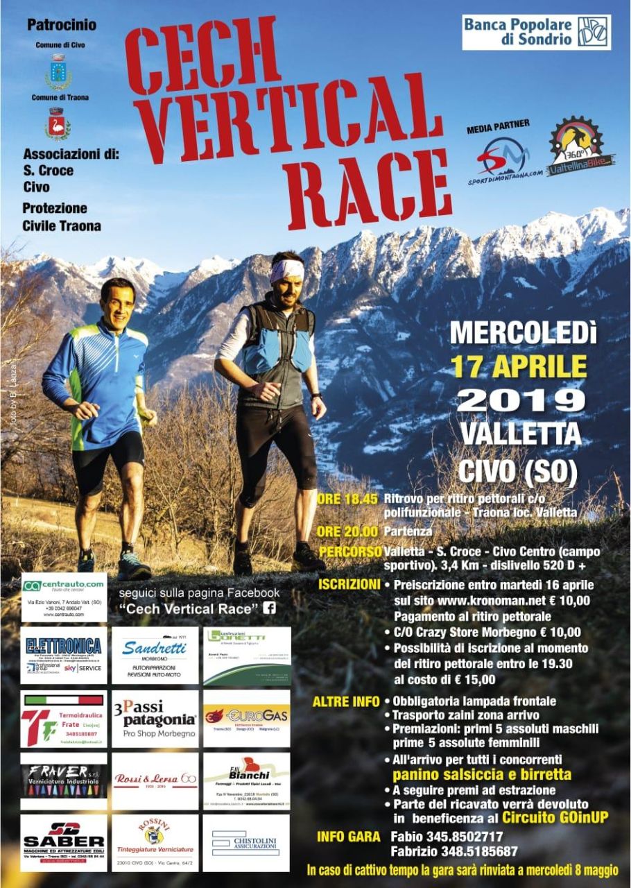 Cech Vertical Race 2019, le classifiche Cech Vertical Race 2019, le classifiche