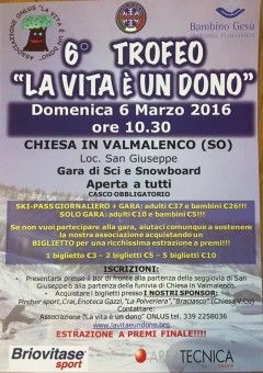 Trofeo "La vita è un dono"