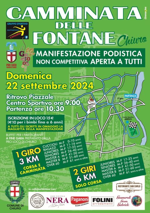 Camminata delle Fontane