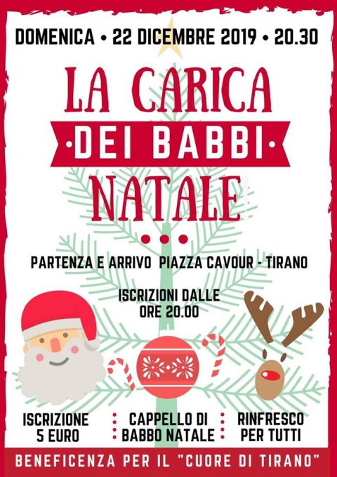 La carica dei Babbi Natale