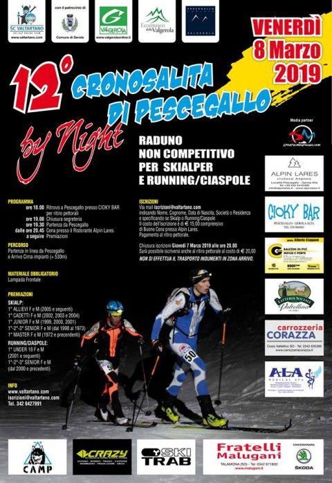 Cronosalita di Pescegallo by Night