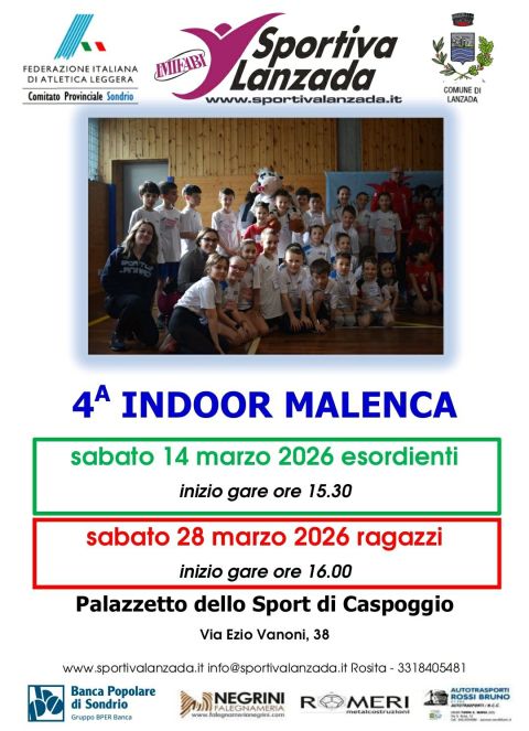 Indoor Malenca / Esordienti
