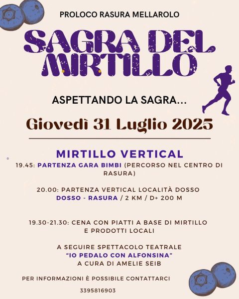 Mirtillo Running Sprint