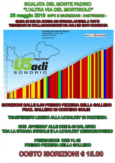 Trofeo Team Pirata / Cronoscalata Monte Padrio