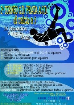 Torneo di calcio a 5 G.D. Prata A.S.D.