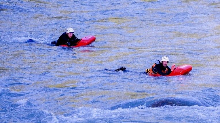 Hydrospeed in Valtellina