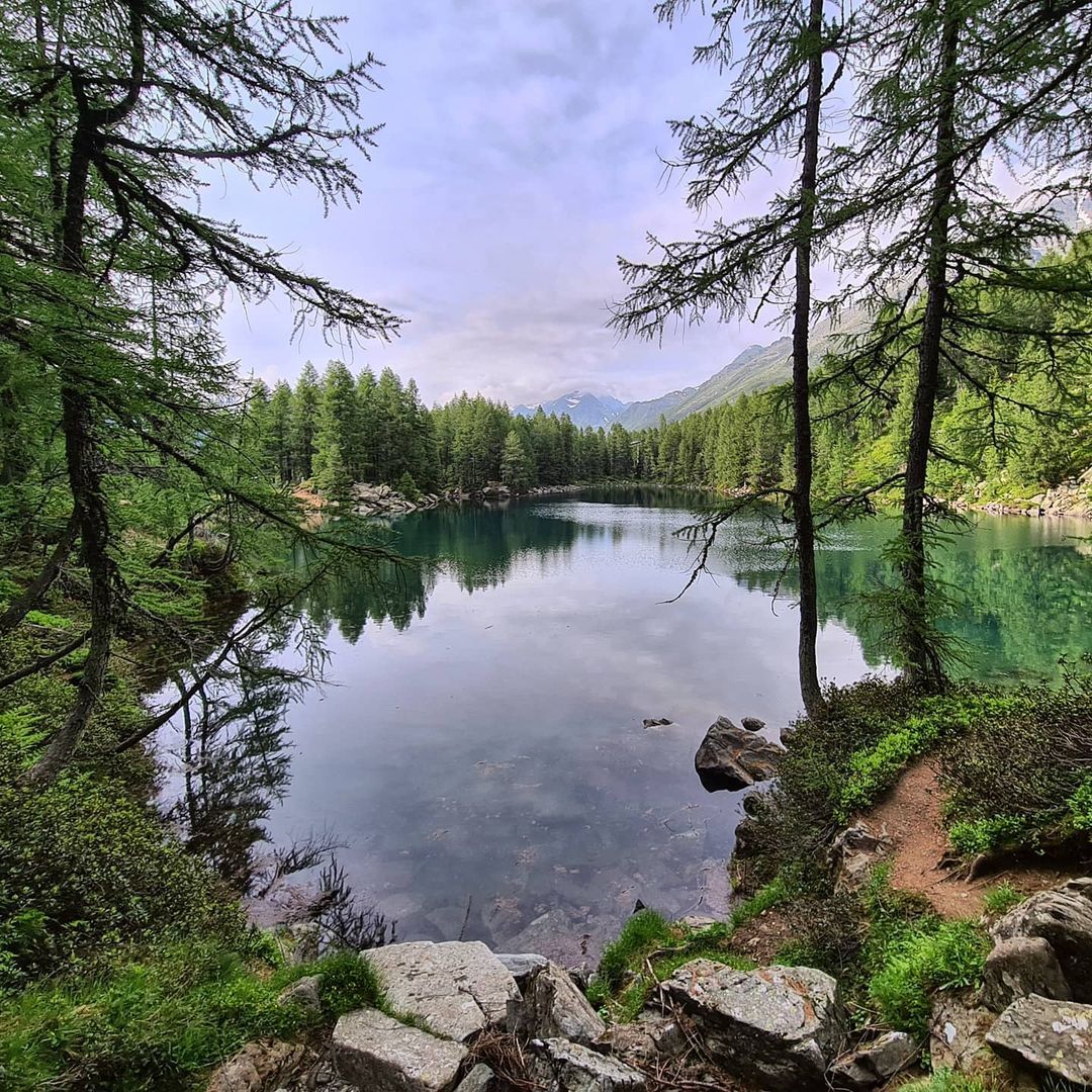 lago azzurro madesimo