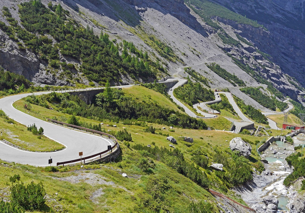 passo stelvio versante bormio